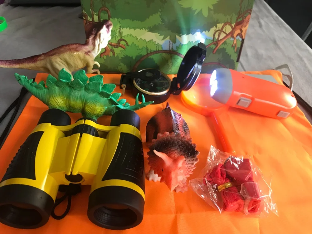 Outdoor Kit Toys for Kids Set 10 in 1 Adventure Kid Camping Exploration Toys Outdoor Explorer Kit