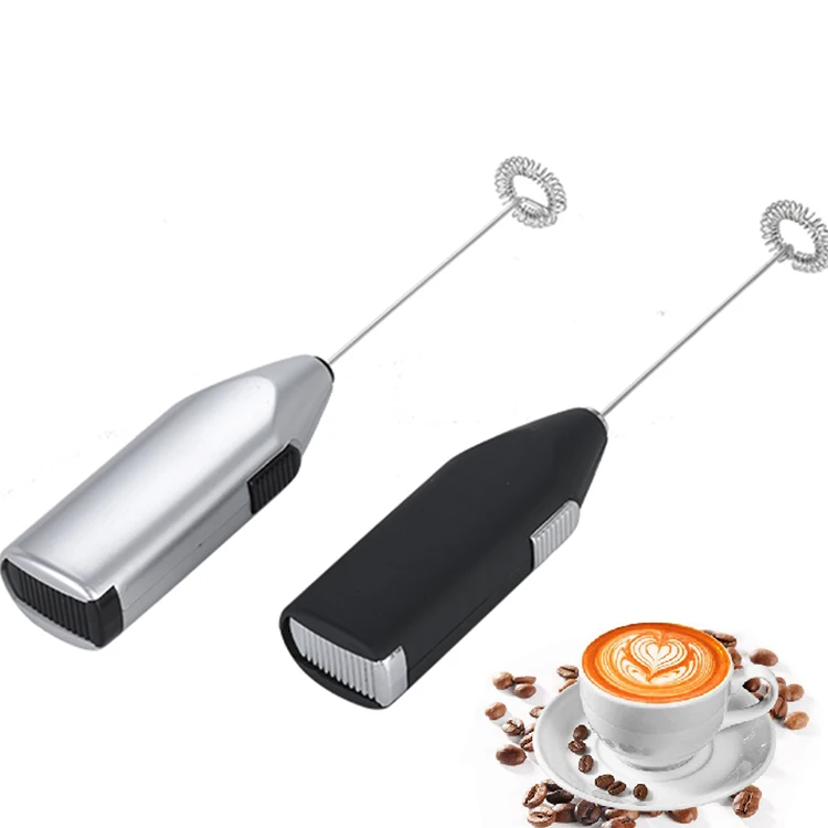 Portable Hand Blender Plastic Automatic Electric Food Mixer Coffee Mini Milk Whisk Frother