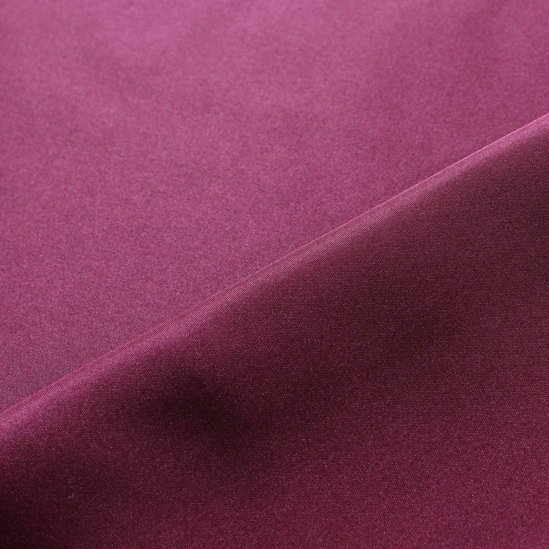 factory supply 100% recycle poly woven 300t dyed pongee fabric for pants
