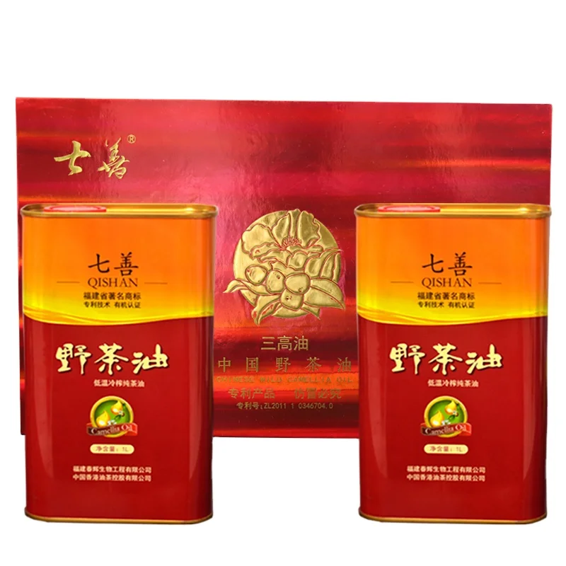Filling Lowering Blood Pressure Selected Tea Seeds Pure Refined Organic Camellia Oil