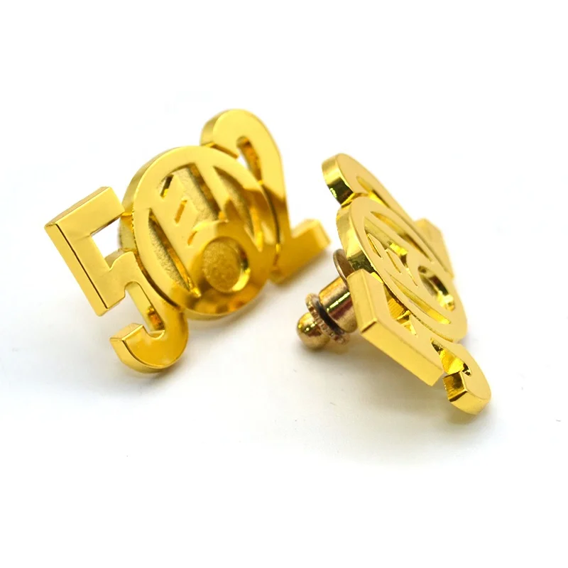 3D Custom Zinc Alloy Metal Enamel Flag Pin Badge For Clothing Decoration