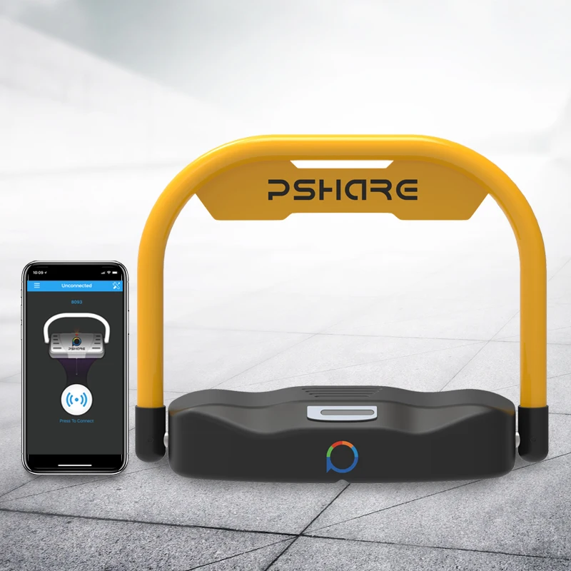 2023 Auto Solar Powered Remote Control Personal Car Parking Barrier Parking Lot Lock