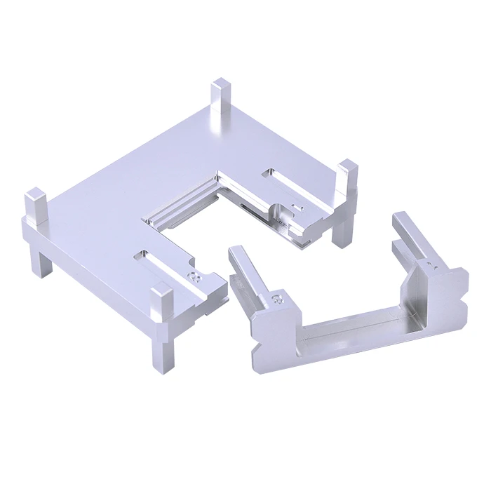 High Quality Custom CNC Machining Service  Silver  Anodizing Aluminum Screw Parts