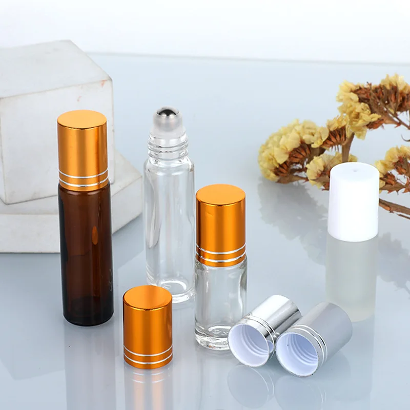 Competitive Price Perfume Essential Oil Leak Proof Roller Ball Bottles 10ml