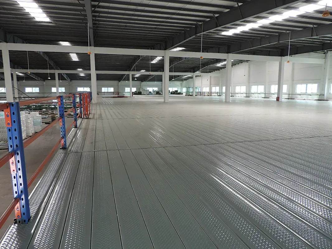 Warehouse Mezzanine Floor for Fabric Steel Parts/auto/fabirc Storage Industrial Depends on Warehouse Layout RAL Colour System