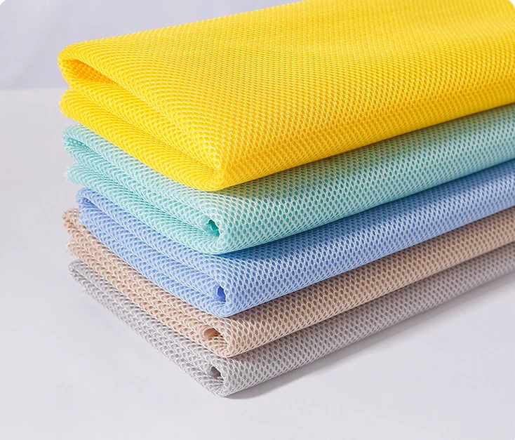 Brown 3D Spacer Air Layer Sandwich Mesh Fabric