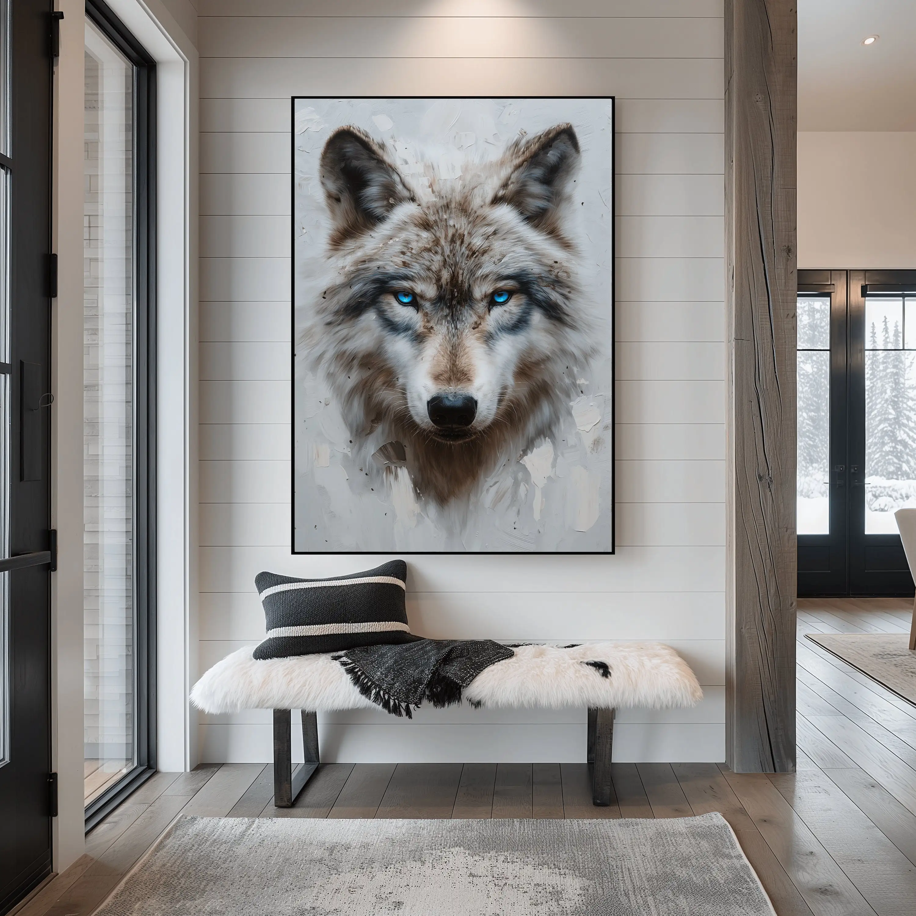 New design Horse Art Oil Paintings on Canvas Posters and Prints Modern Animal Art Wall Picture For Living Room Home Decor