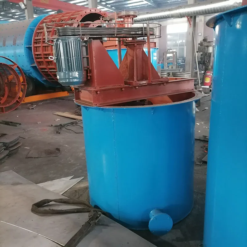 Mixing agitation leaching tank with agitator mixer