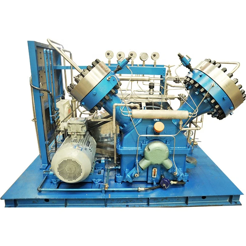 5.5KW Small Propylene Diaphragm Compressor Factory Price High Automation Inlet 6Bar Discharge 200Bar C3H6 Industrial Compressor
