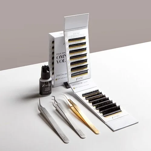 Queena Fan Eyelashes Vendor Volume Fast Fan Faux mink Eyelashes Extension Lashes extensions