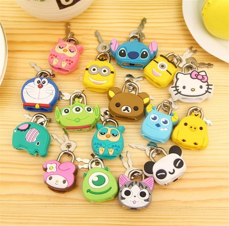 Cute Creative Mini Cartoon Padlock Custom Logo