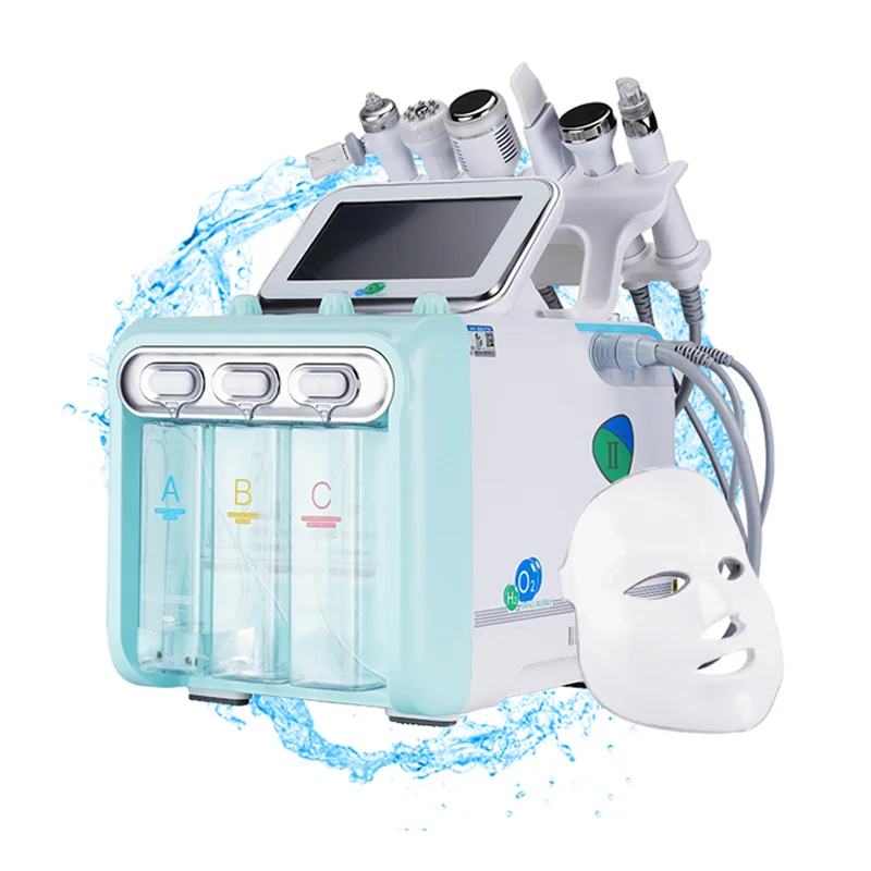 Popular water dermabrasion hydrogen facial skin rejuvenation machine oxygen bubble beauty device