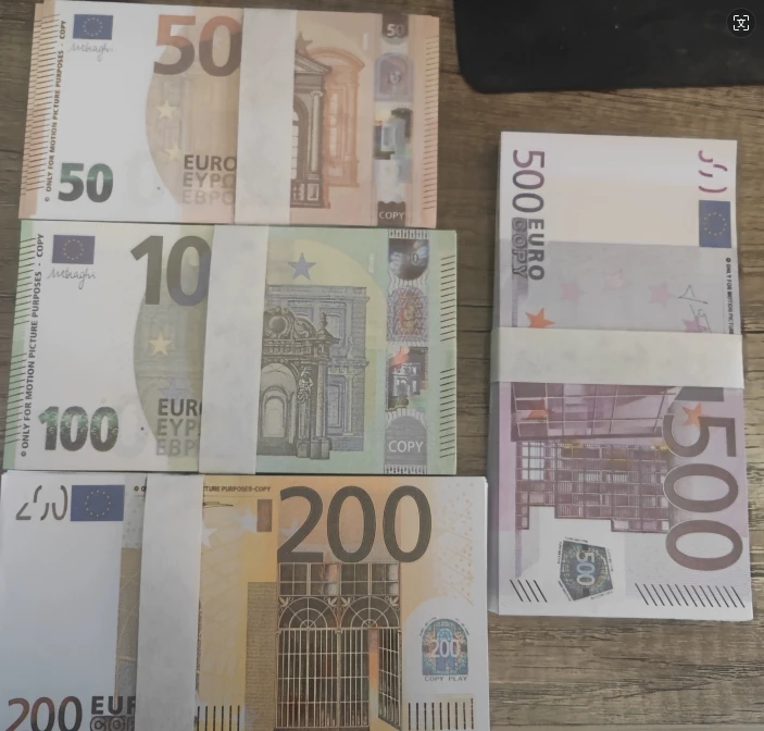 Nicro оптовая продажа различные номиналы реалистичные реквизиты деньги Великобритании фунт доллар США евро реквизит высококачественные