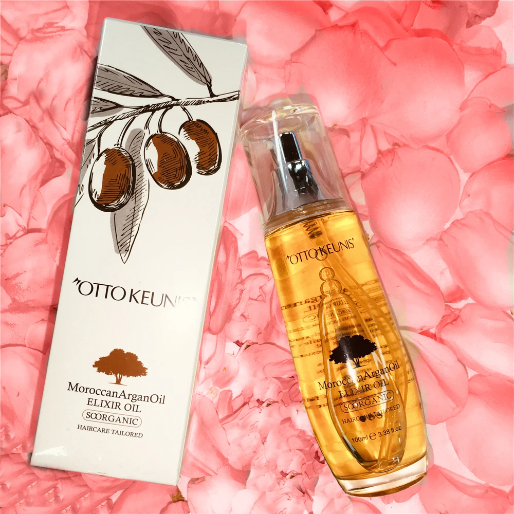 OEM Private Label Organic Strenthening Repair hair treatment Extract Argan oil Hair Oil