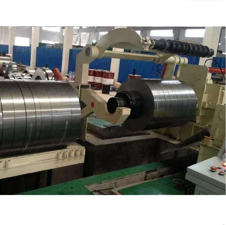 Automatic slitting and rewinding machine for 3x1600 CR coil slitting machine