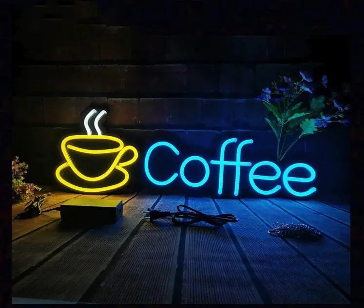 Neon signs LED company logo  High Quality Custom Soft Led Neon Wholesale Led Flexi Neon Sign for wedding bar beer smoke shop