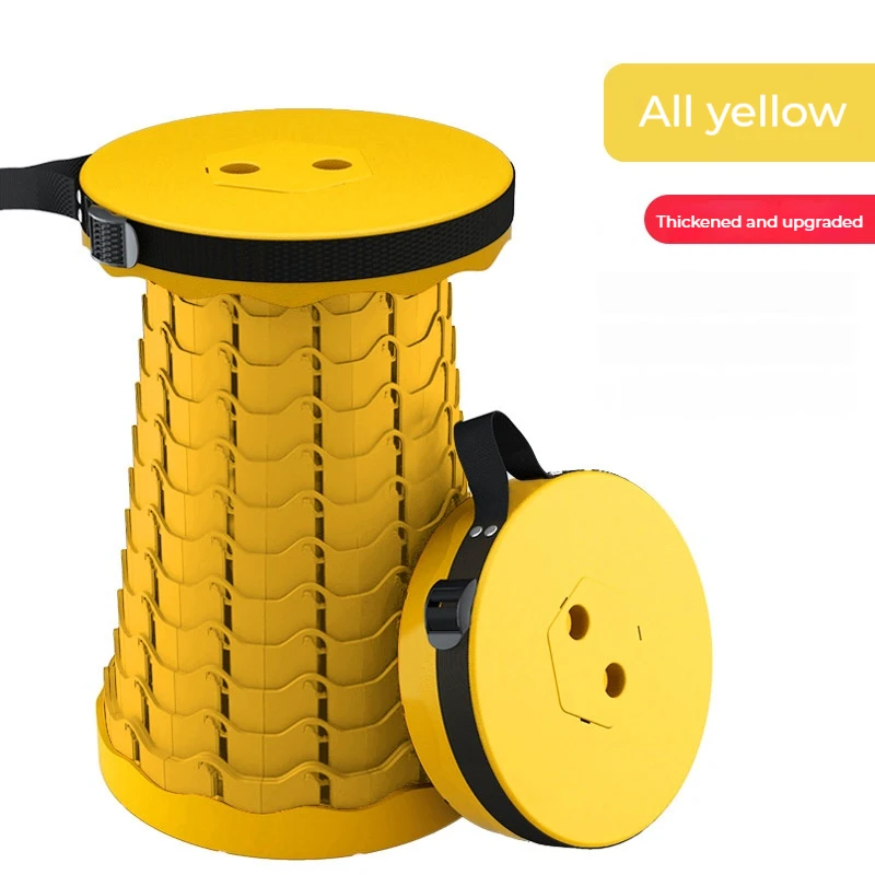 Factory wholesale telescopic stool folding stool outdoor portable fishing sketching camping folding chair