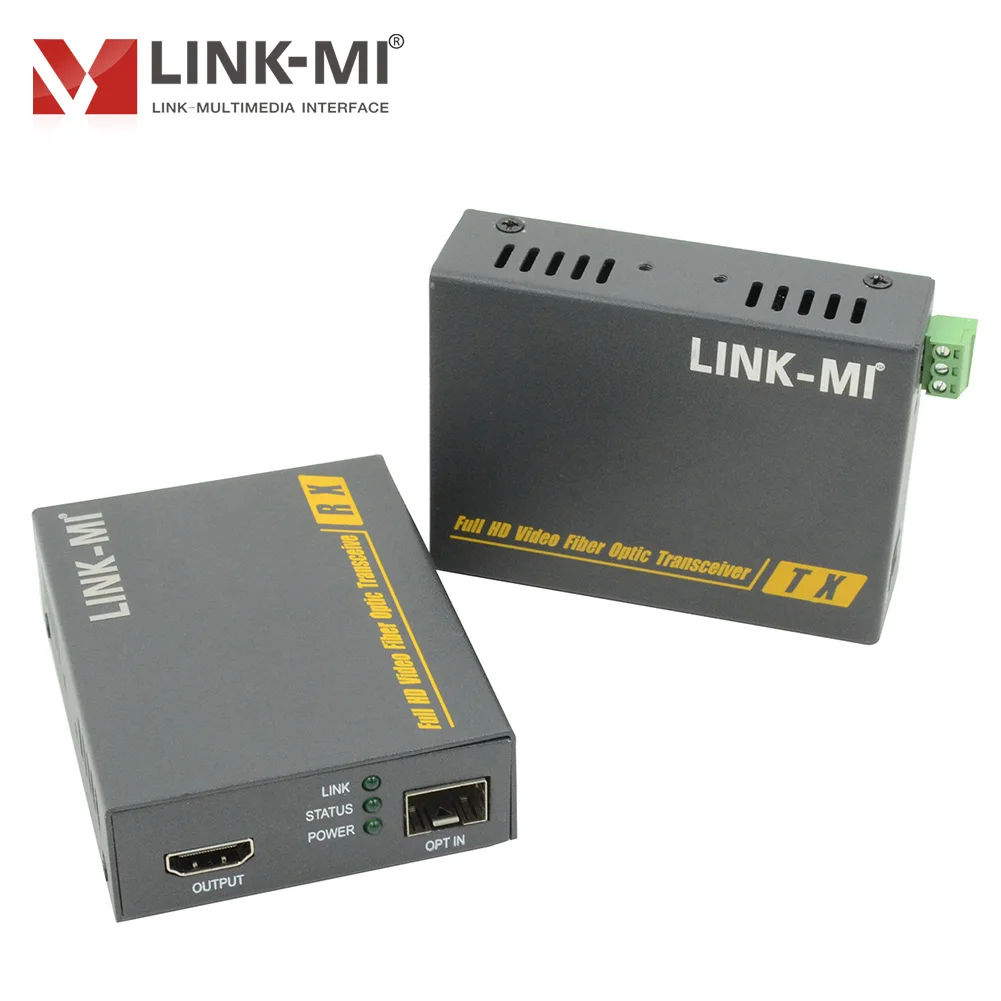 2km HDMI Fiber Optic Extender support RS232, EDID, 4K, 3D/LC/ Single Mode Optional 10km HDMI Extender over Fiber