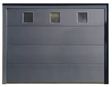 Guangdong modern high quality electric garage door gate automatic sectional overhead garage door for good price