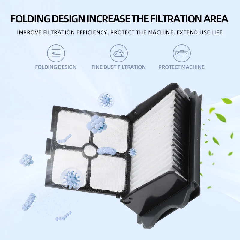 TINECO iFloor 3 Floor One S3 / S5 / S5 Pro /S5 Combo / S7 Pro Vacuum Cleaner Accessories Main Roller Brush Hepa Filter