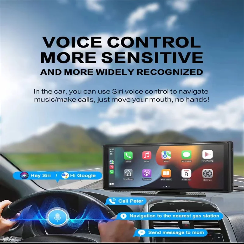 4G Android Car Camera 10.26 inch Touch Screen 1080P Navigation GPS Android Driving Recorder DVR Driving Recorder