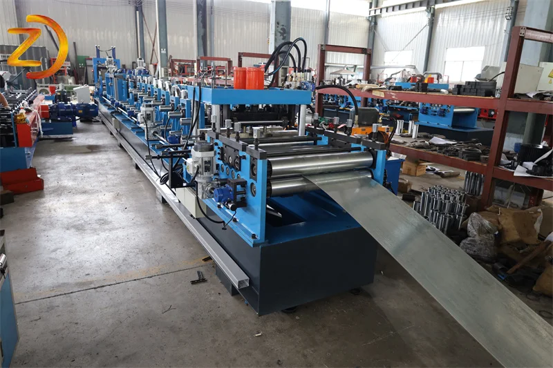 Steel beam c purlin structural panel making machine c purlin roll forming machine