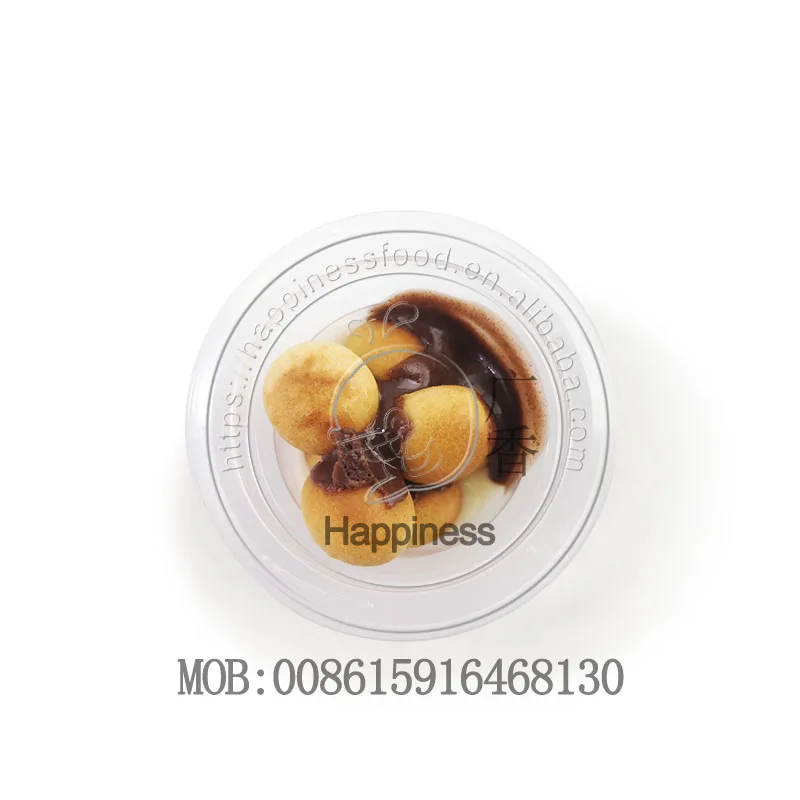 Children Snack Cup Chocolates And Sweets Mini Chocolate Cup With Biscuit Ball