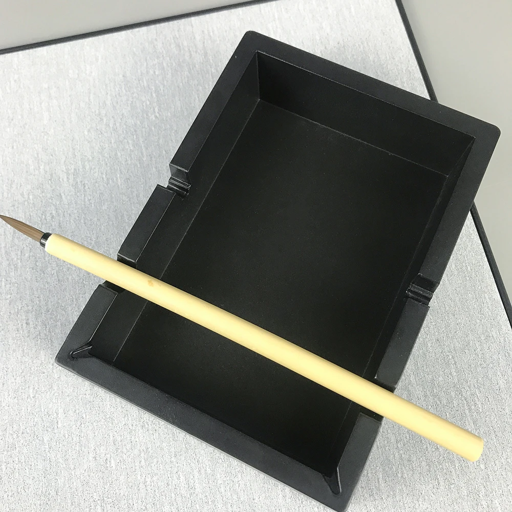  Zen доска для рисования водой с бамбуковой кисточкой и подставкой Artist краска Релаксация медитация искусство