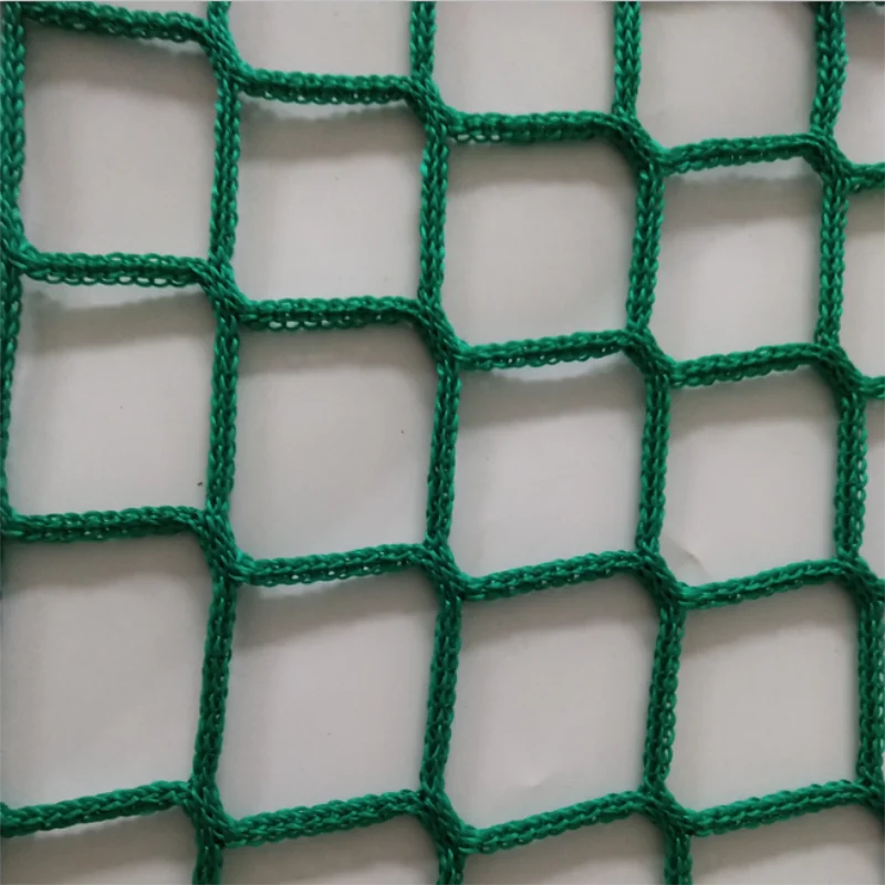 Redes de carga Plastic Net  PP rope mesh  trailer cargo net with hooks