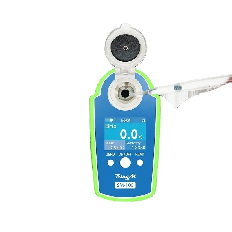 China Factory Seller Tester Sugar Specific Meter Brix Refractometer hand-held refractometer brix high precision meter