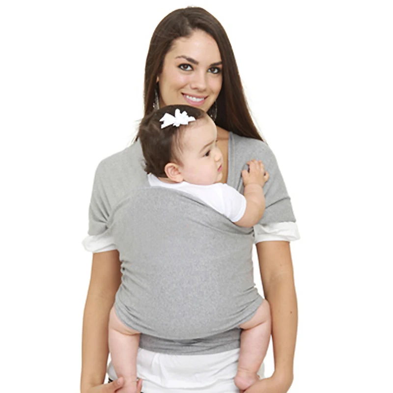 
Newborn Baby Cotton Carrier Sling Wrap with Pouch kids Sling Wrap 