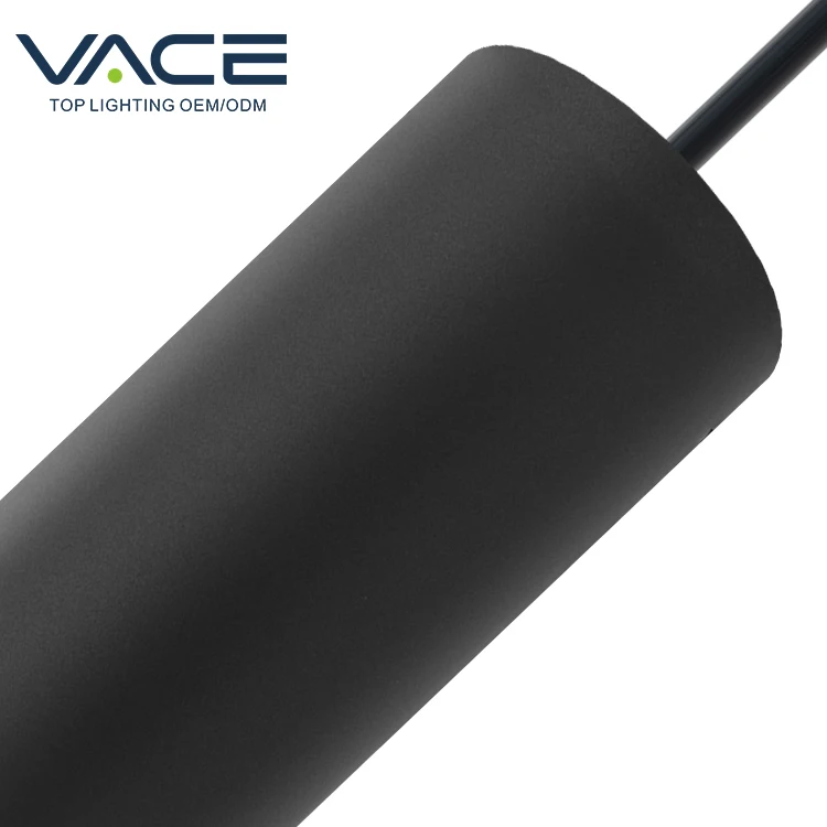  VACE офисный винтажный промышленный подвесной светильник 12 20 30 Вт IP20 черный светодиодный для