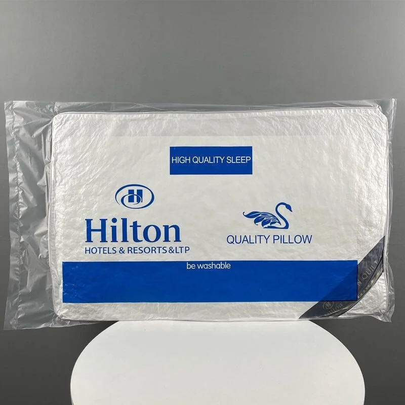1000g Healthy Sleep Microfiber Polyester 5 Star hotel 48x74 Pillow Hilton Hilton Pillow with bag 1kg