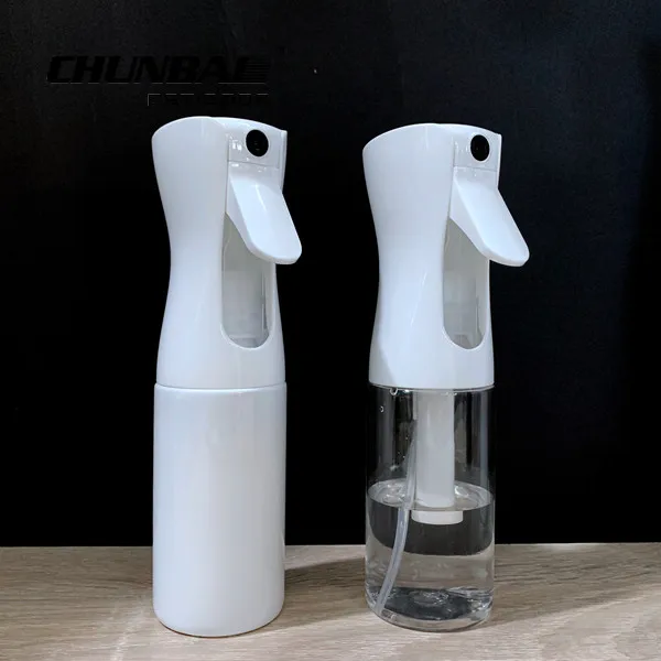 Chinese Instock Hot Selling Best Quality 360 Degree Plastic Continuous Mist Hairdresser Fine Mist Hair Salon Spray Bottle
