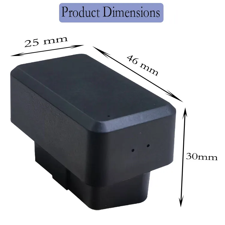 OBD 2 Diagnostics Car GPS Tracker Fuel Gauge Truck Fuel Monitor OBD Reader Free Management Platform