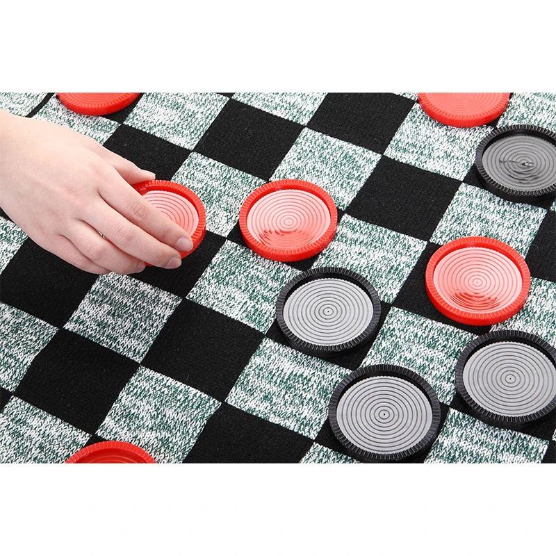 magnetic plastic draughts folding board checkers type draughts game set