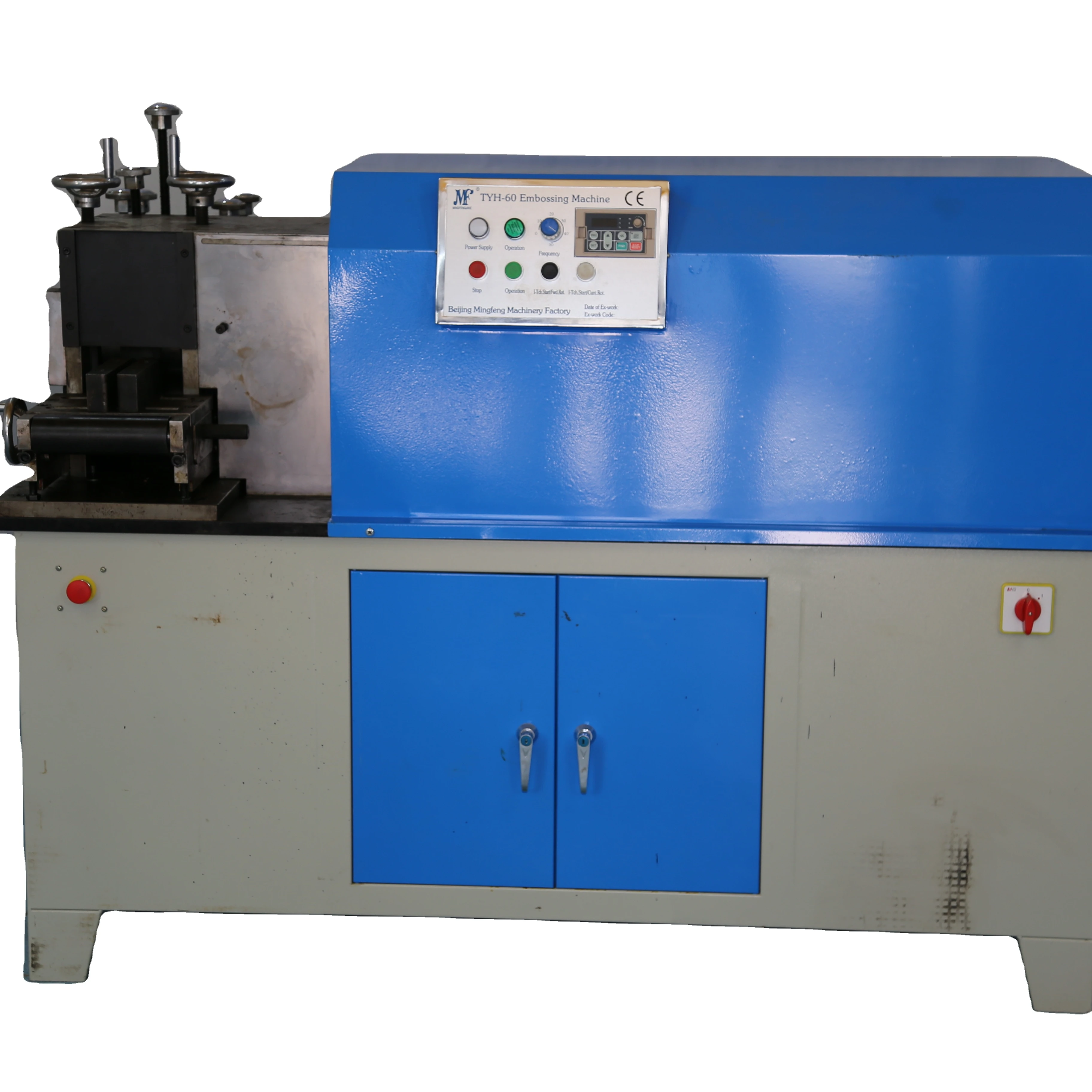 
Cold rolled steel embossing machine iron art production equipment process automatic embossing machine TYH-100 