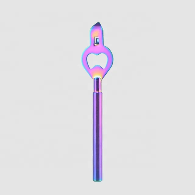 Цветная многофункциональная открывалка для бутылок из нержавеющей стали