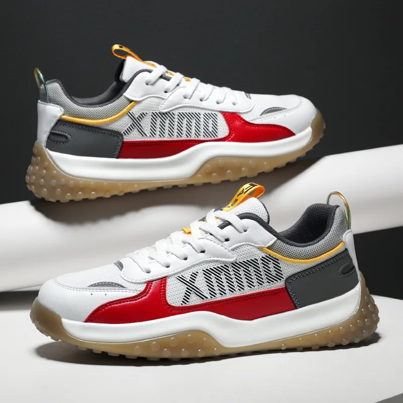 Fashionable Men Shoes Leather Running Sport Sneaker Best Popular OEM Sneaker