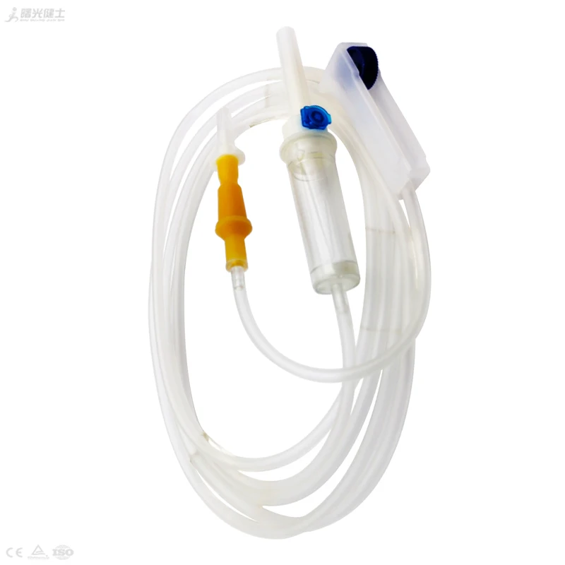 Iv инфузионный дешевый медицинский одноразовый IV инфузионный набор с Luer Lock Y Connect