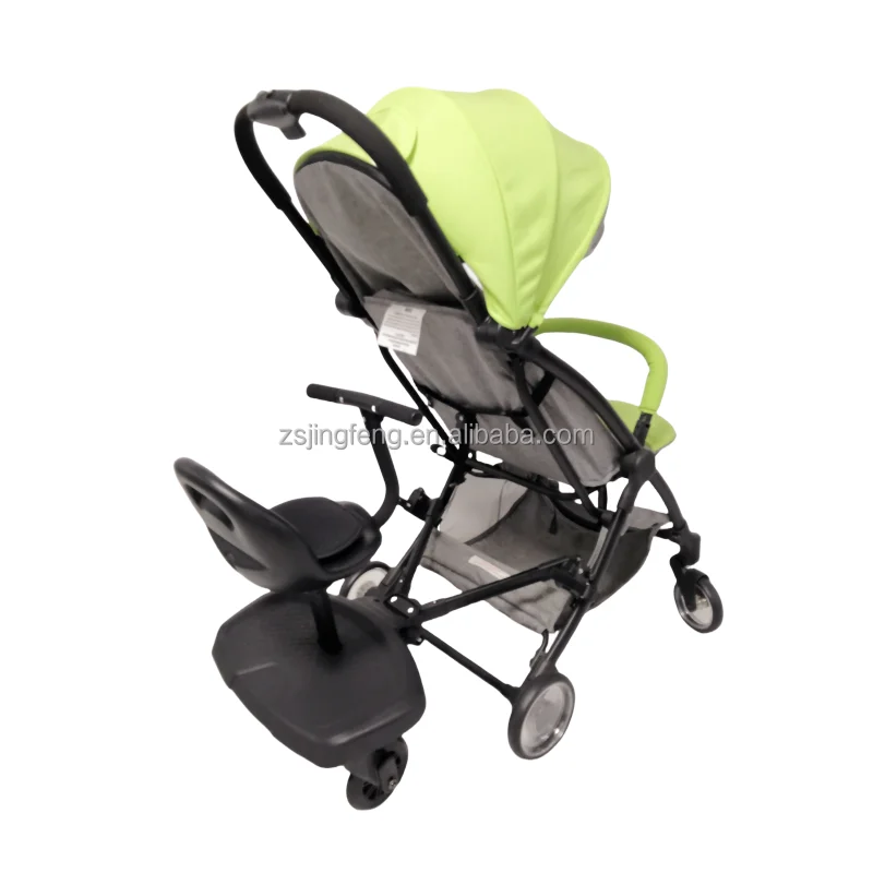 Baby Stroller Ride Board With Detachable Seat Universal 2 In 1 Buggy Board Suitable For Most Brand Of Baby Pram Accessory