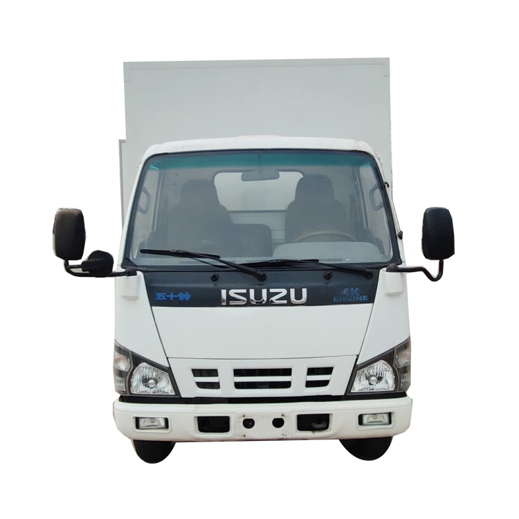japense brand I-SUZU van cargo truck for hot sale euro 3 4*2  van truck