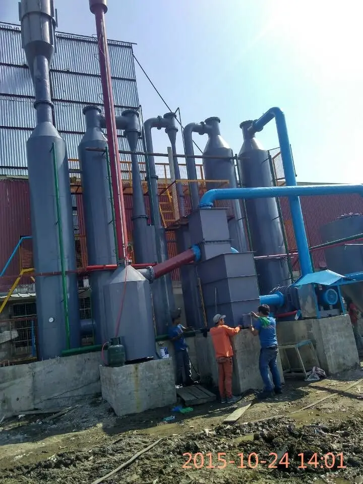 Fengyu 400KW rice husk gasification power plant in smooth operation in Philippines since 2010