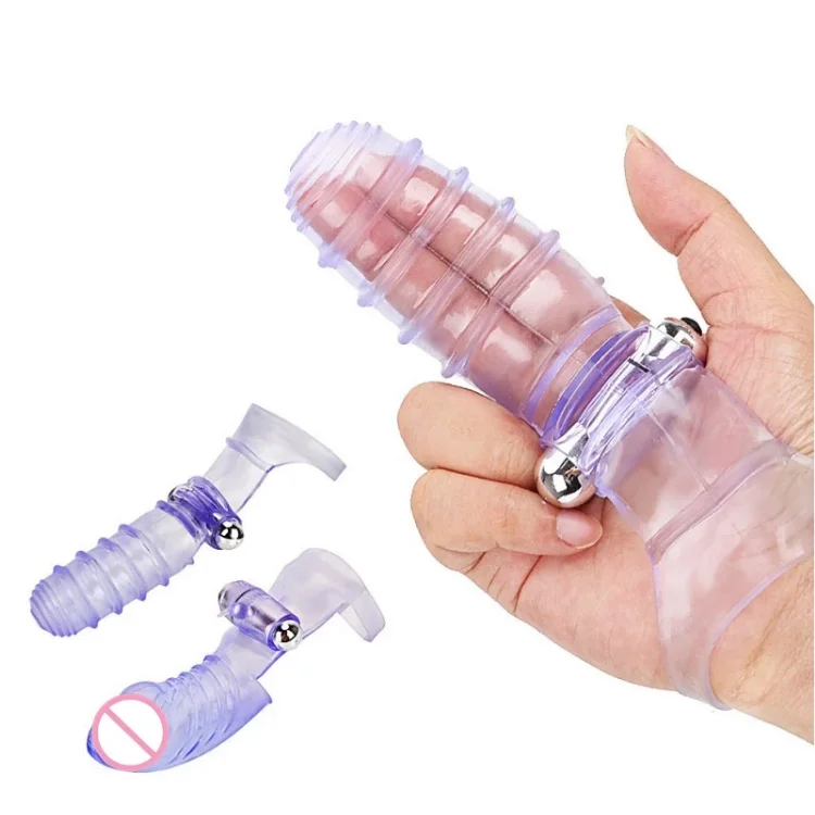 Amazon Hot Selling Finger Vibrator Sex Toy Strap On Finger Vibrator Stimulator Dildo G Spot Massager Sex Toys