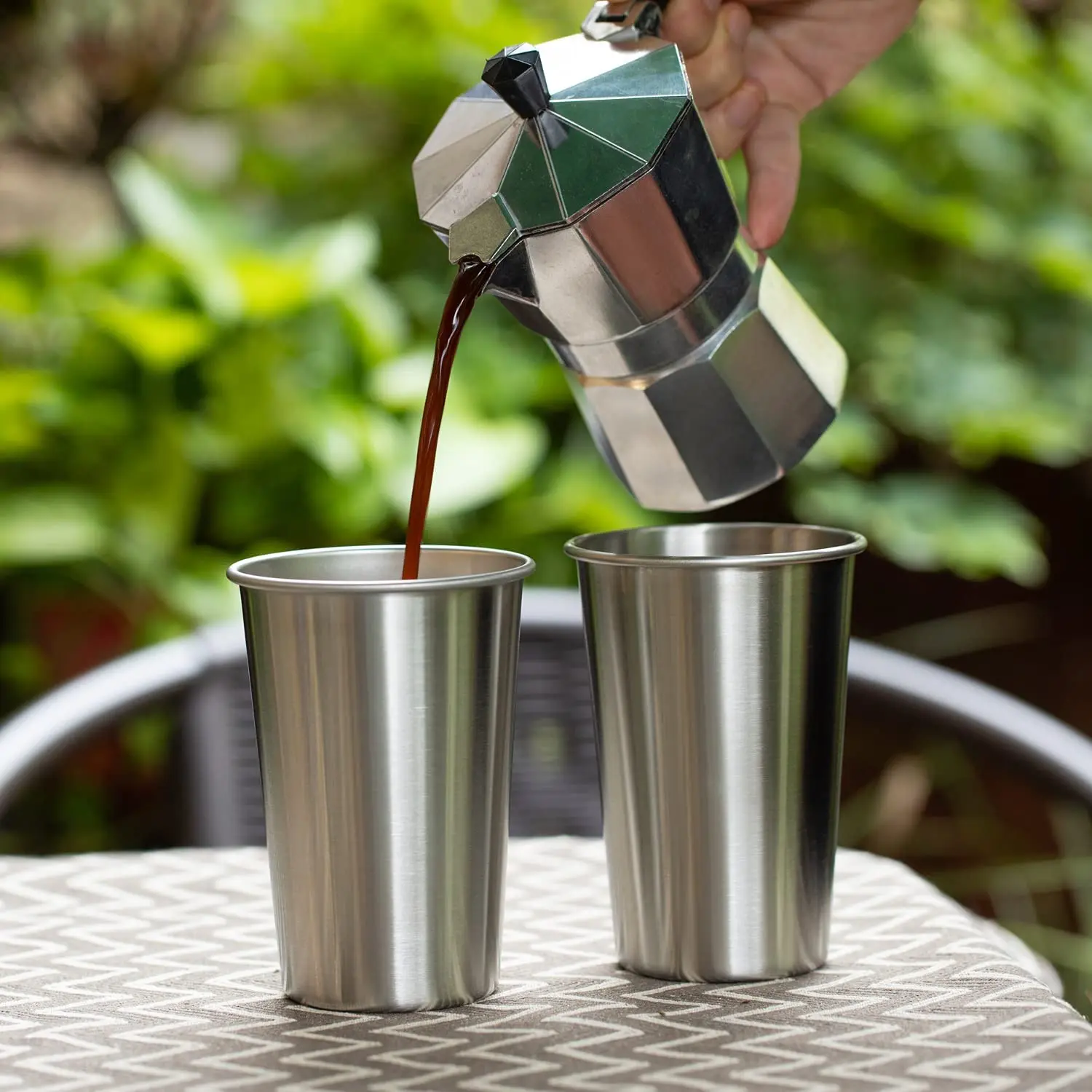 Hot Selling Stainless Steel Tumbler Cups 8oz Stackable Durable Drinking Insulated Coffee Cups For Home Picnic Office
