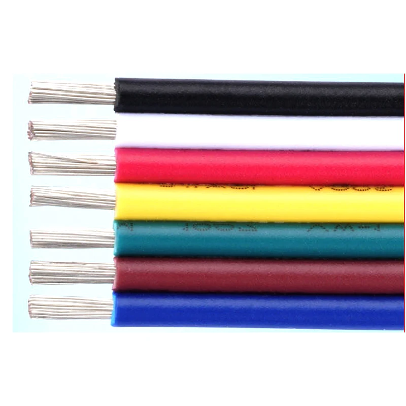 UL21311 FR-PE Flat Cable 4 Core 8 10 12 14 16 Gauge 8core Tinned Copper Bi Wire Speaker Cable