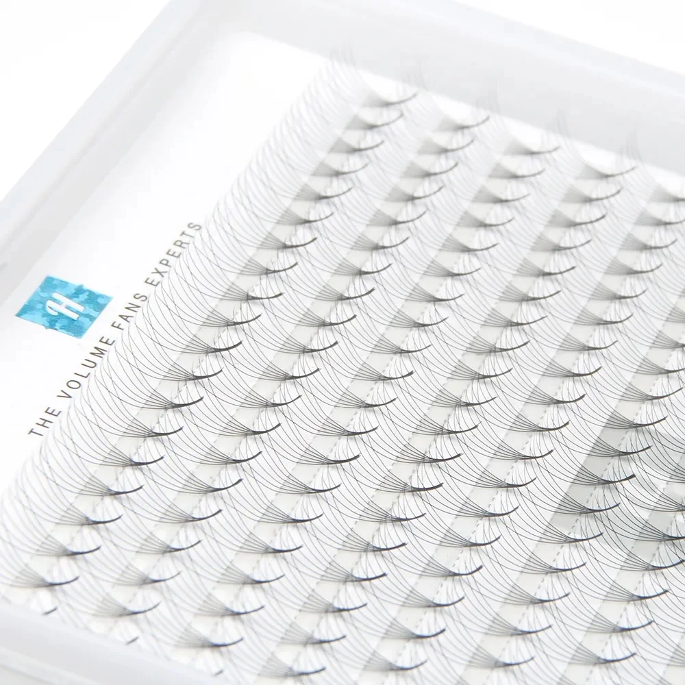 0.07 mm C Curl Premade Volume Lashes Pointed Base Premade Fans Lashes 3D Fluffy Russian Volume Fans Lashes Best Price Wholesaler