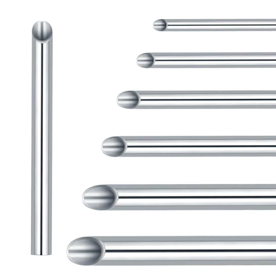 3/4/5/6/8/9mm Surgical Steel Piercing Needle Receiving Tube Piercing Holding Tools Body Jewelry Receiver Holder
