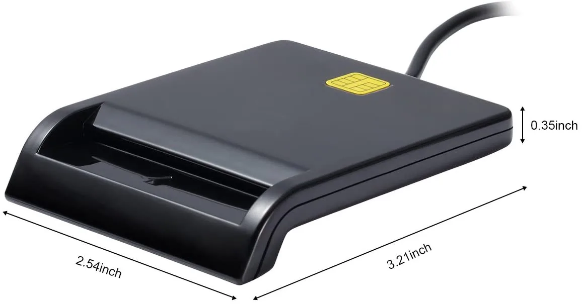  Устройство для чтения смарт-карт DOD Military USB общий доступ cvc