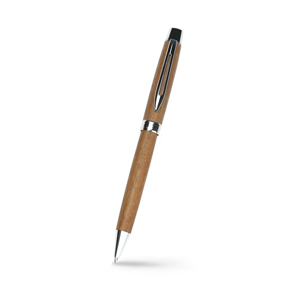 New product Kailong promotional natural wood pen ball point pen stand